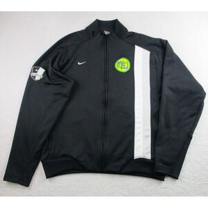 Nike Team Dri-FIT Jacket Mens Large Black Full Zip Soccer Premier‎ Club Training